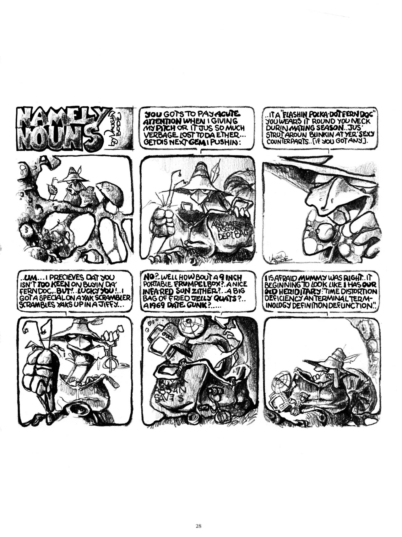 [Vaughn Bodé] Vaughn Bode’s Complete Deadbone Erotica - Page 28