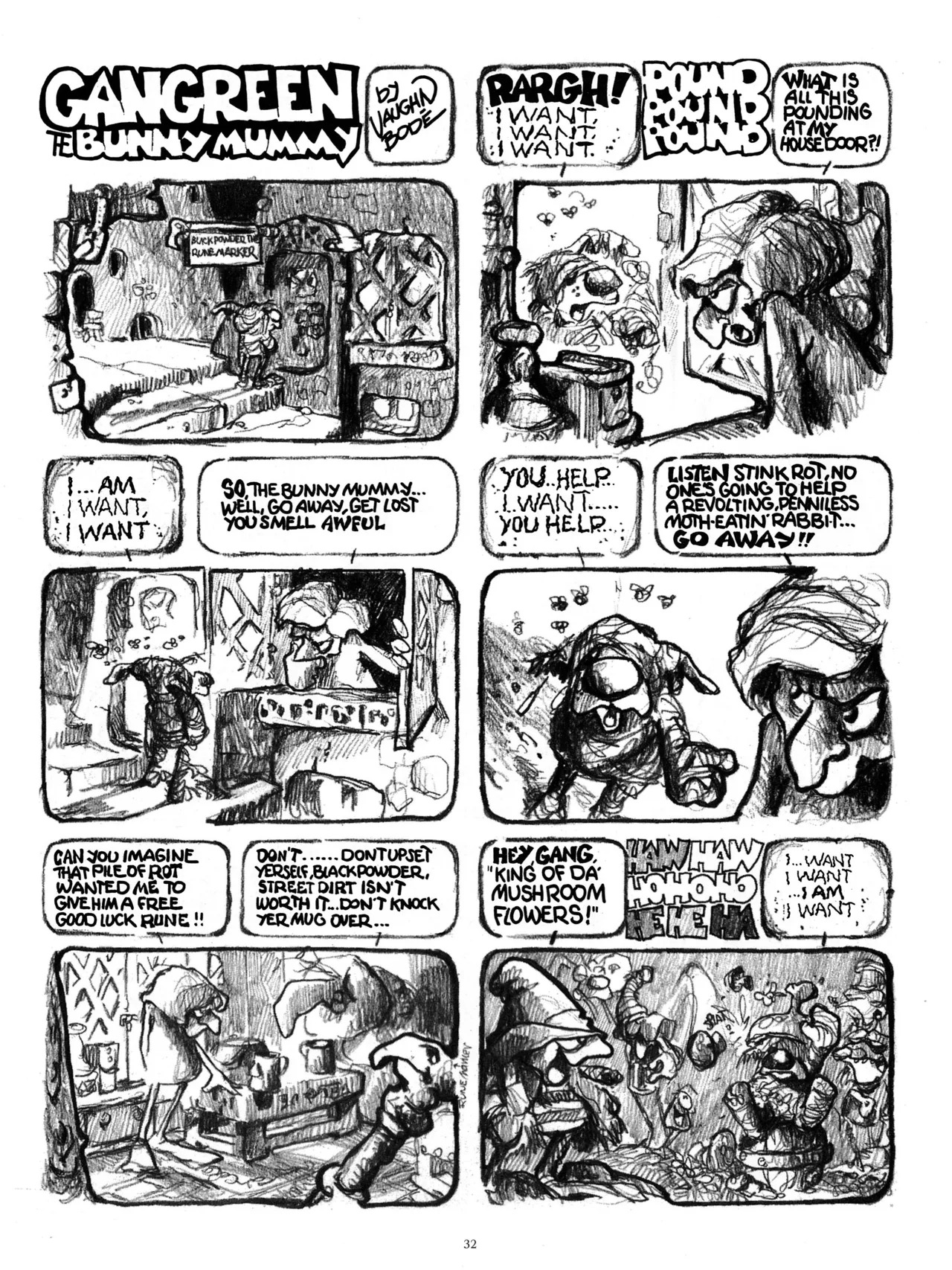 [Vaughn Bodé] Vaughn Bode’s Complete Deadbone Erotica - Page 32