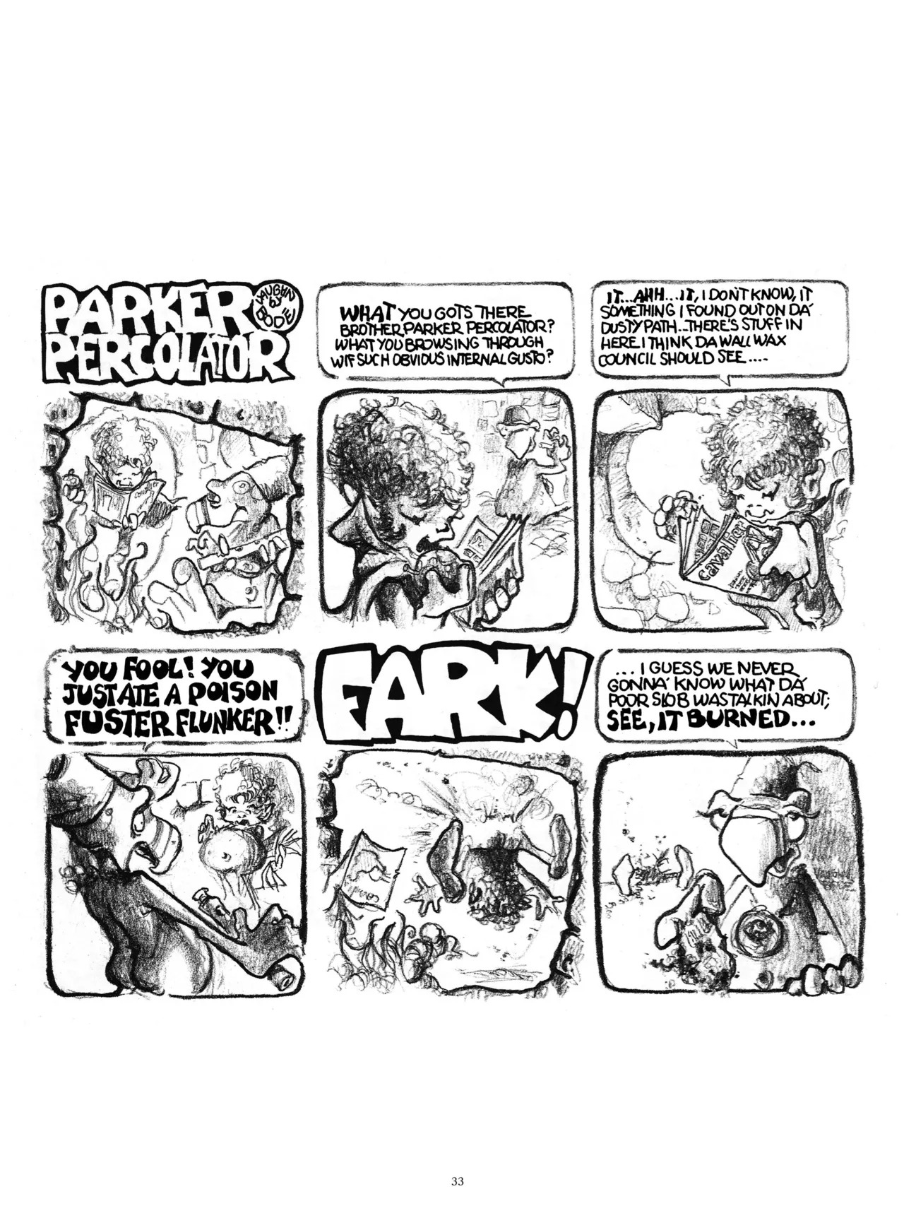 [Vaughn Bodé] Vaughn Bode’s Complete Deadbone Erotica - Page 33