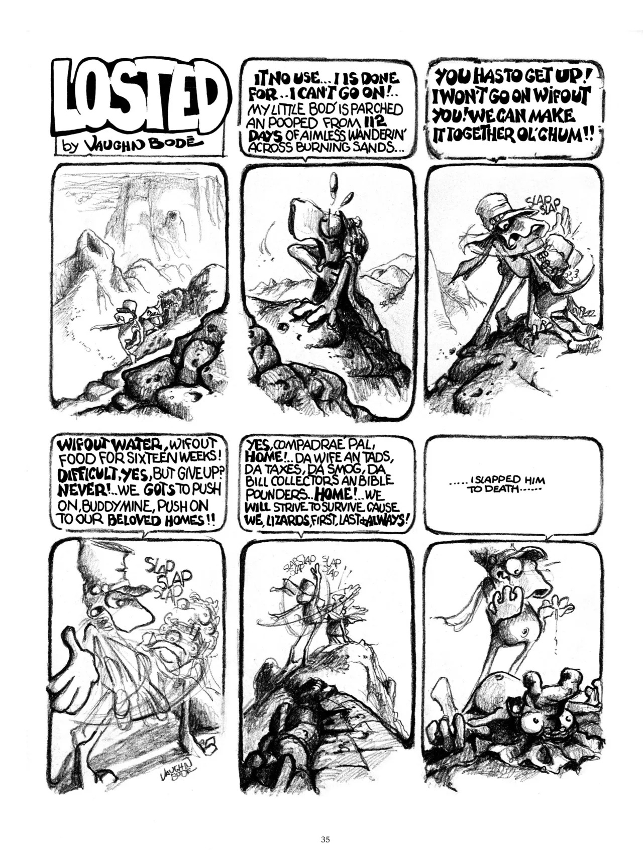 [Vaughn Bodé] Vaughn Bode’s Complete Deadbone Erotica - Page 35