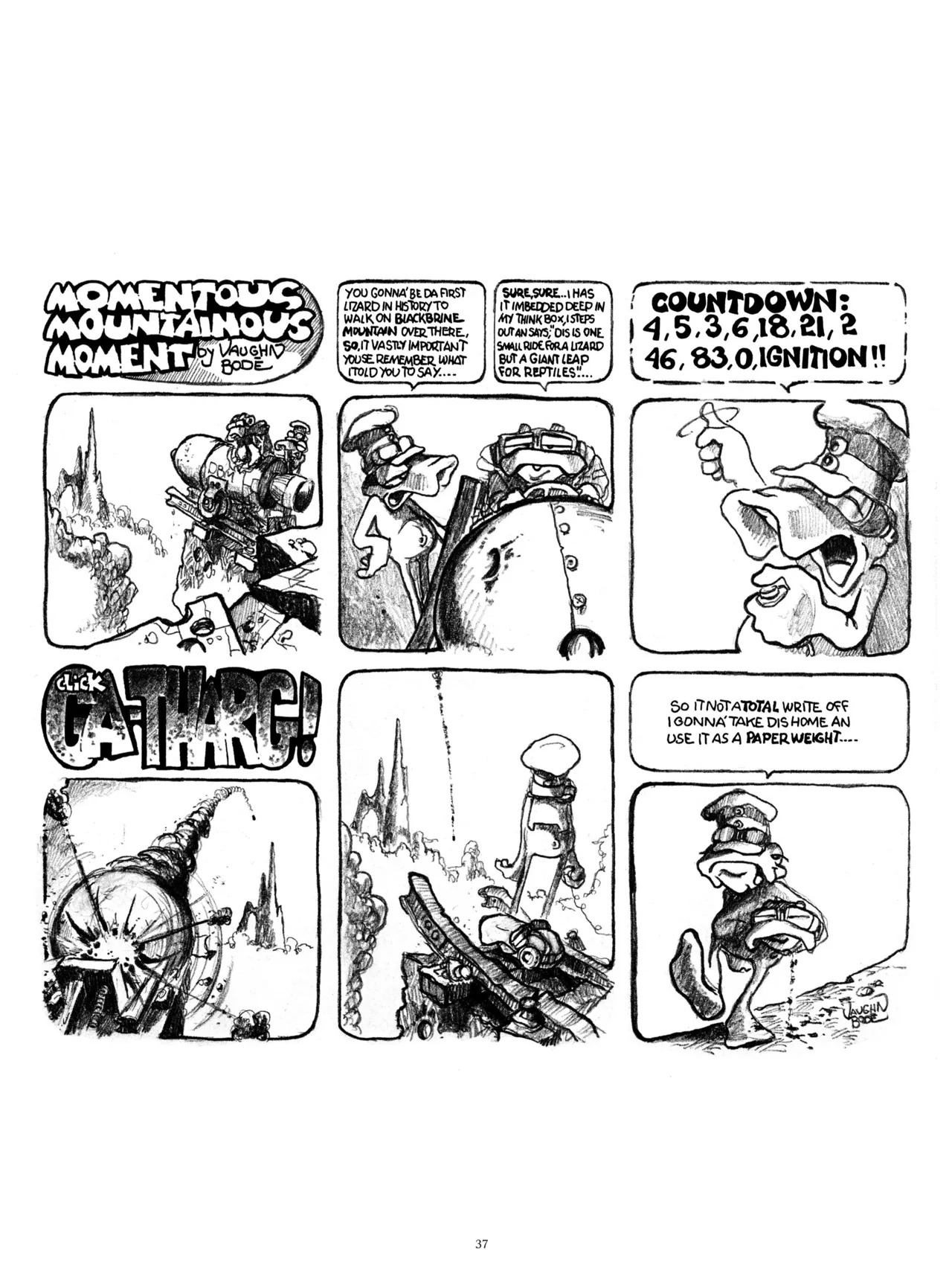 [Vaughn Bodé] Vaughn Bode’s Complete Deadbone Erotica - Page 37