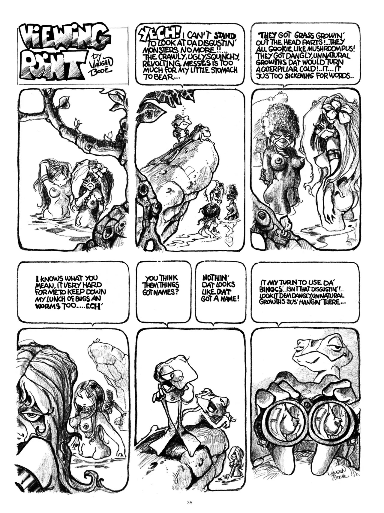 [Vaughn Bodé] Vaughn Bode’s Complete Deadbone Erotica - Page 38