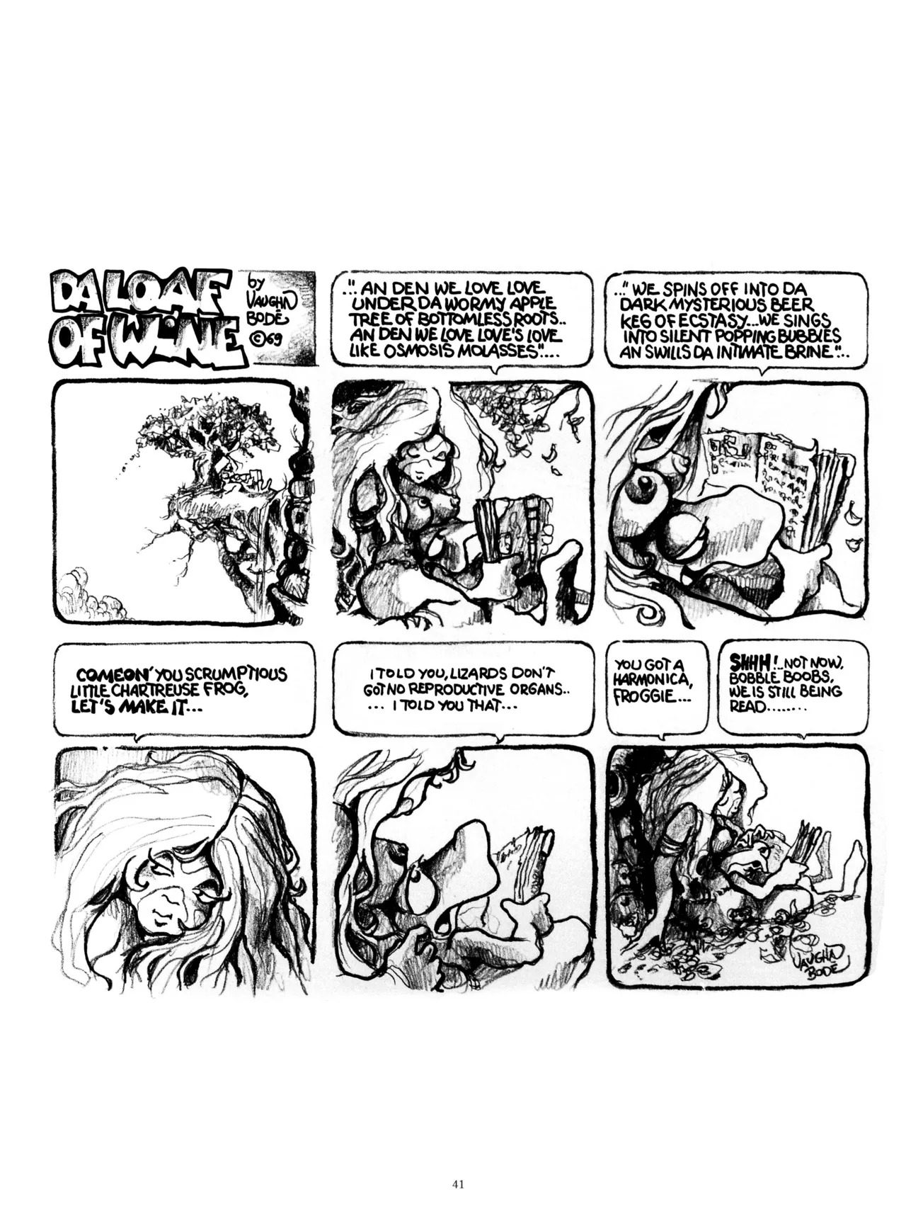 [Vaughn Bodé] Vaughn Bode’s Complete Deadbone Erotica - Page 41
