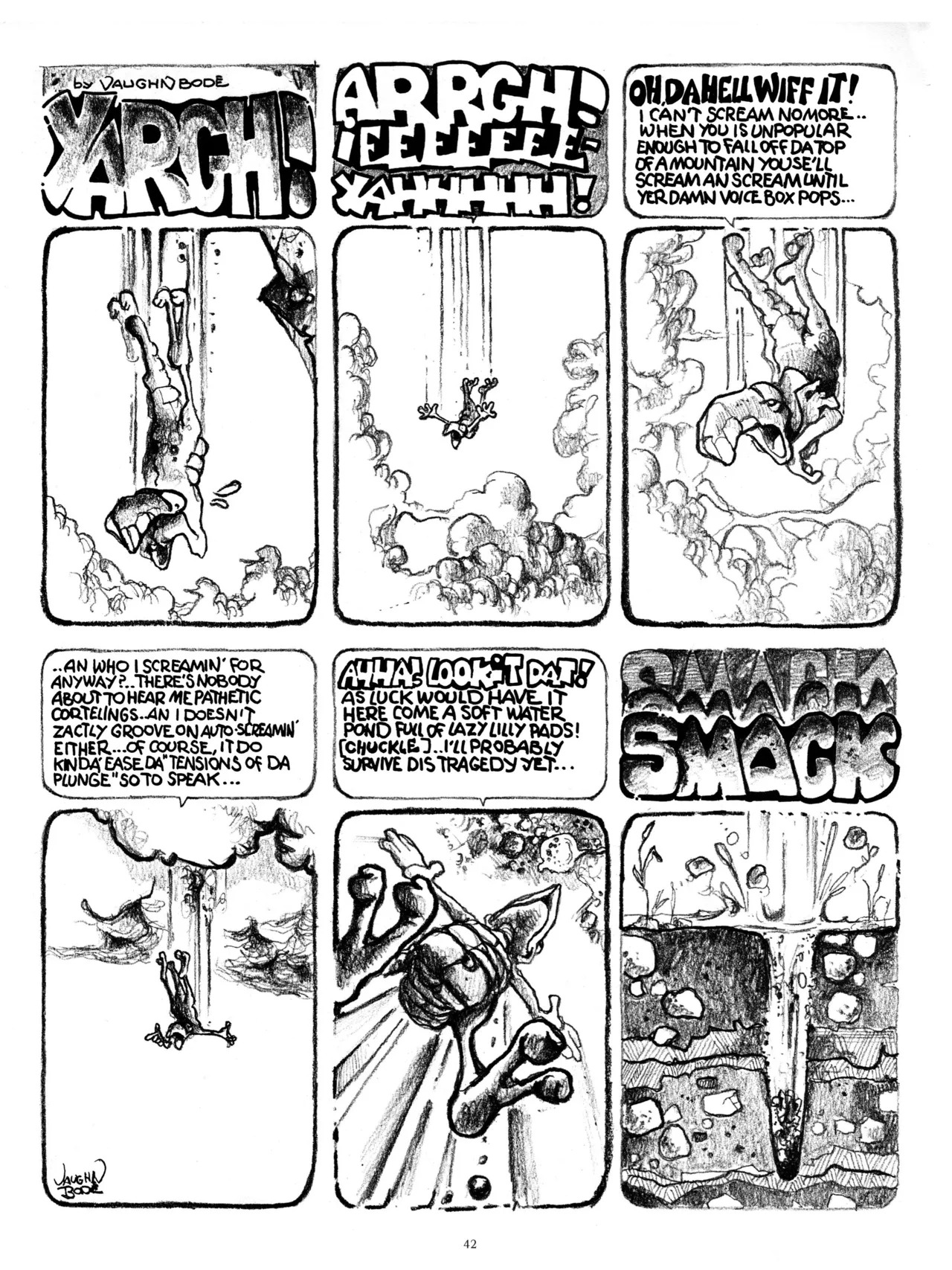 [Vaughn Bodé] Vaughn Bode’s Complete Deadbone Erotica - Page 42