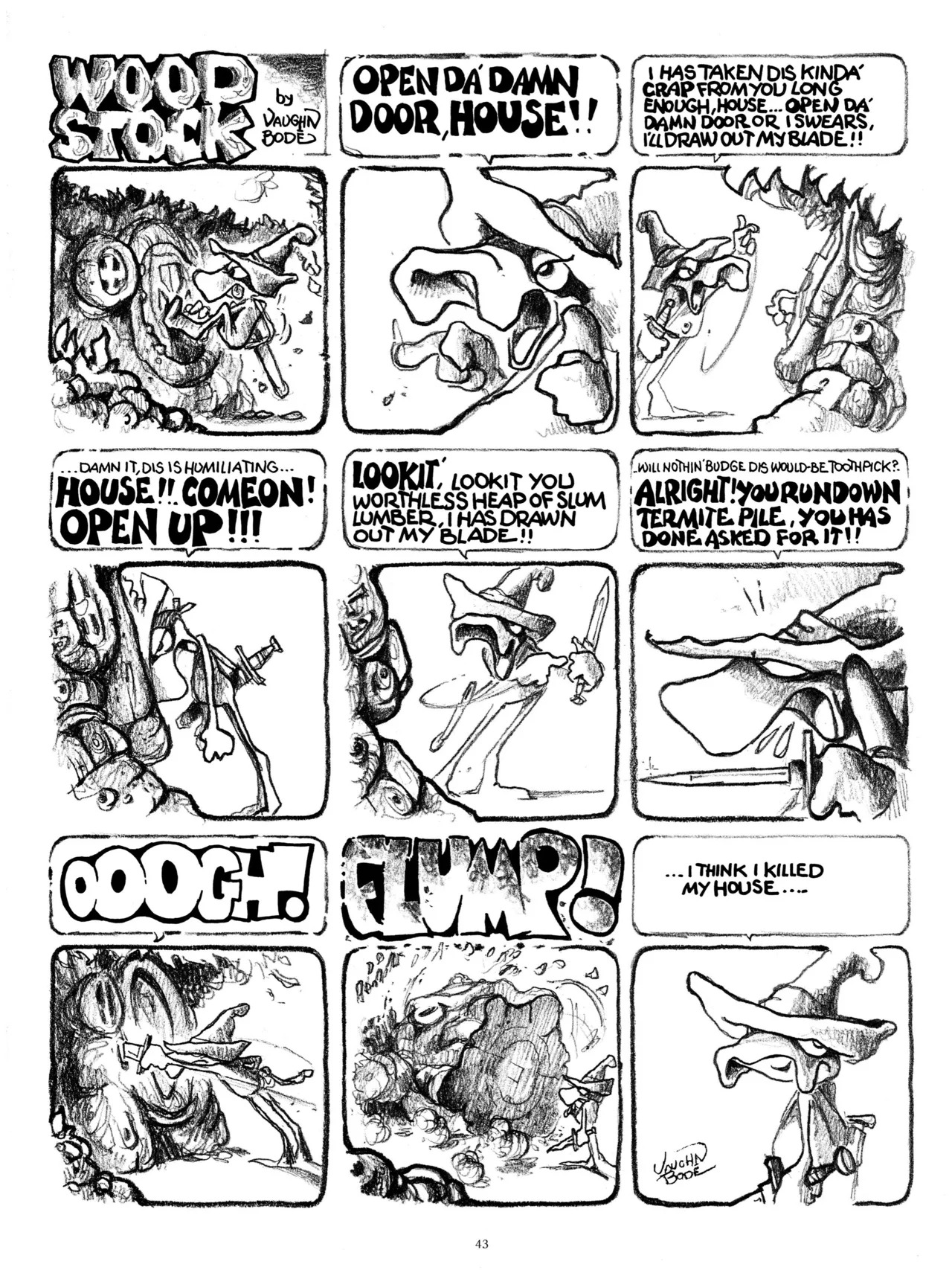 [Vaughn Bodé] Vaughn Bode’s Complete Deadbone Erotica - Page 43