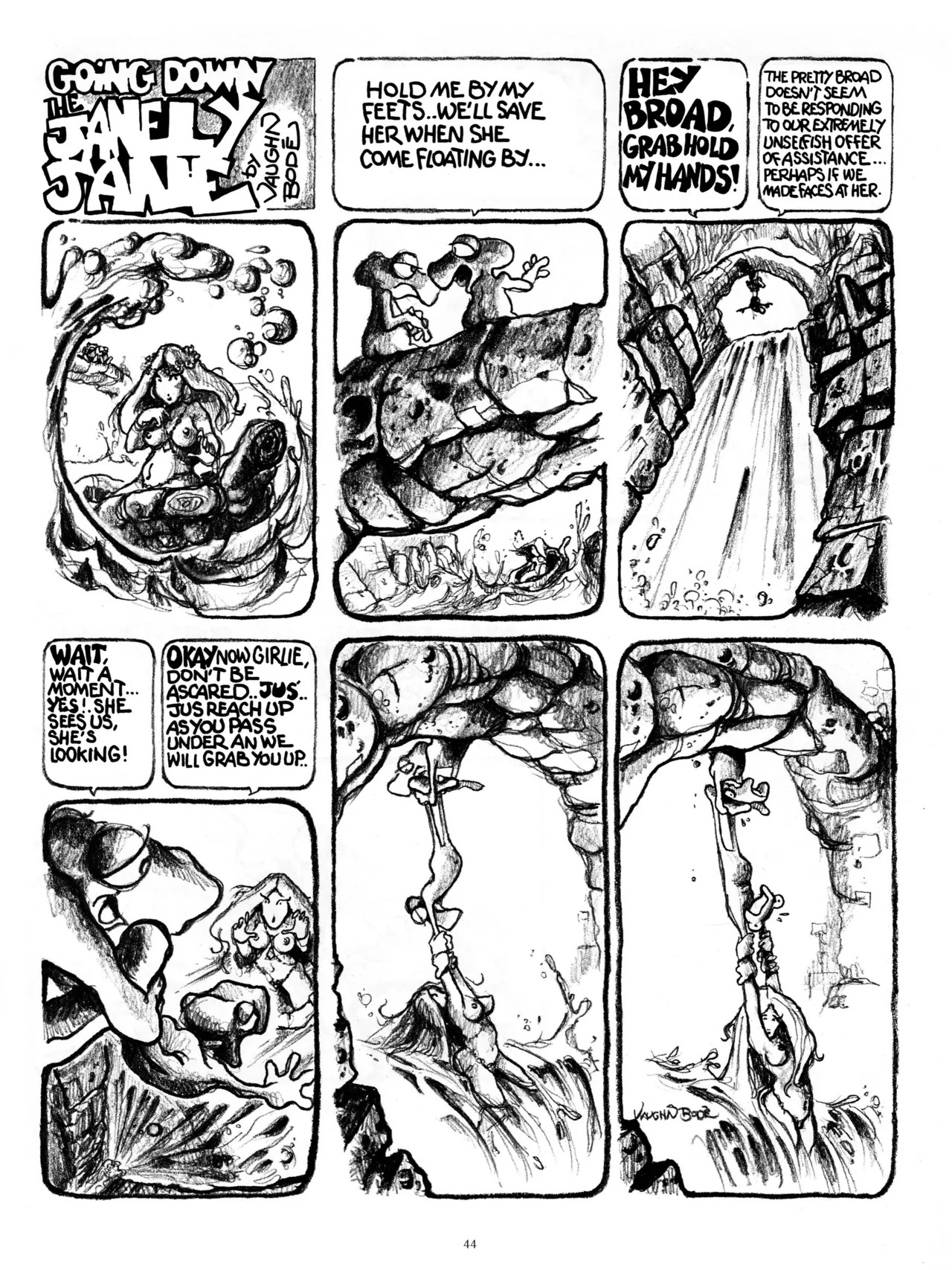 [Vaughn Bodé] Vaughn Bode’s Complete Deadbone Erotica - Page 44