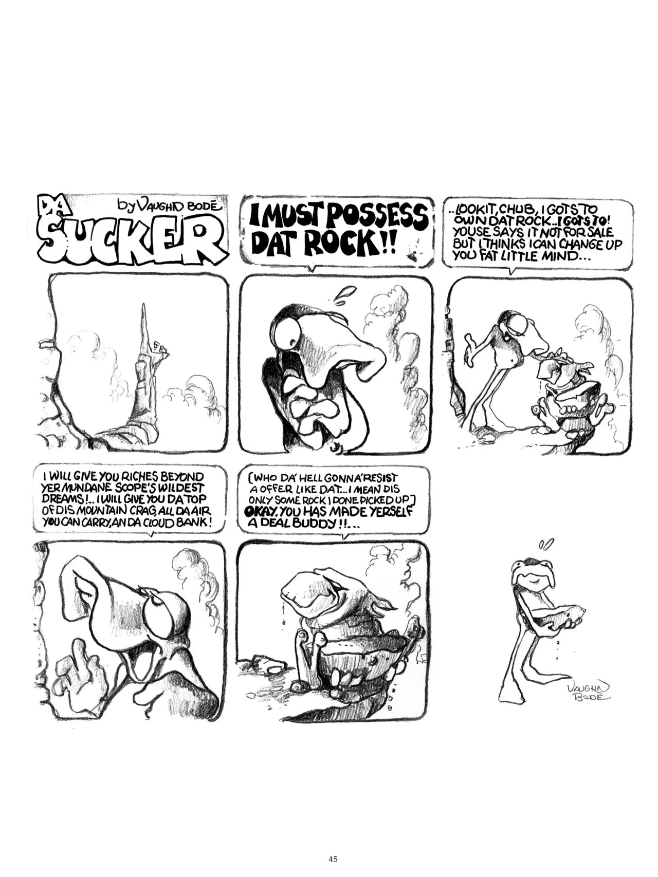 [Vaughn Bodé] Vaughn Bode’s Complete Deadbone Erotica - Page 45