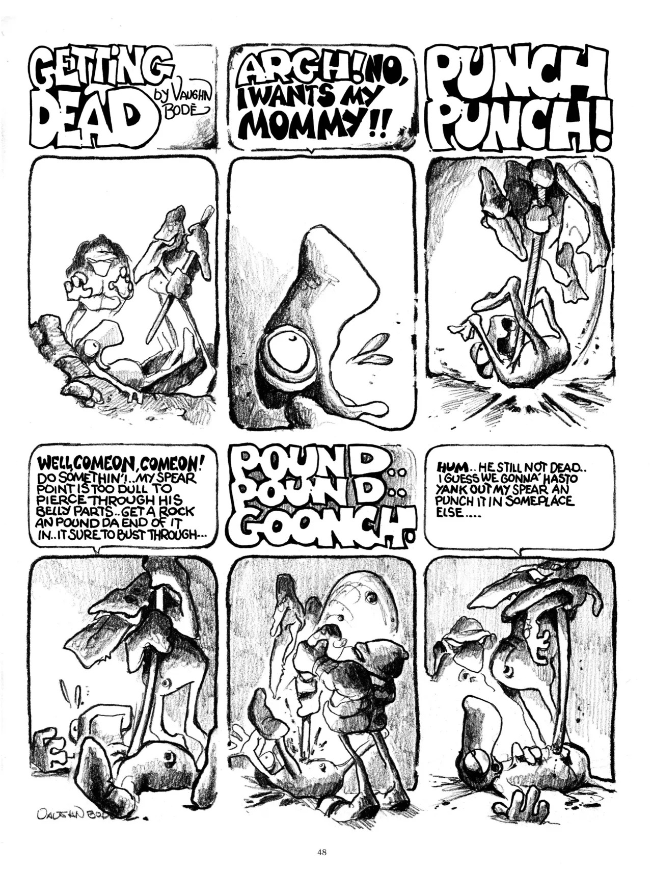 [Vaughn Bodé] Vaughn Bode’s Complete Deadbone Erotica - Page 48