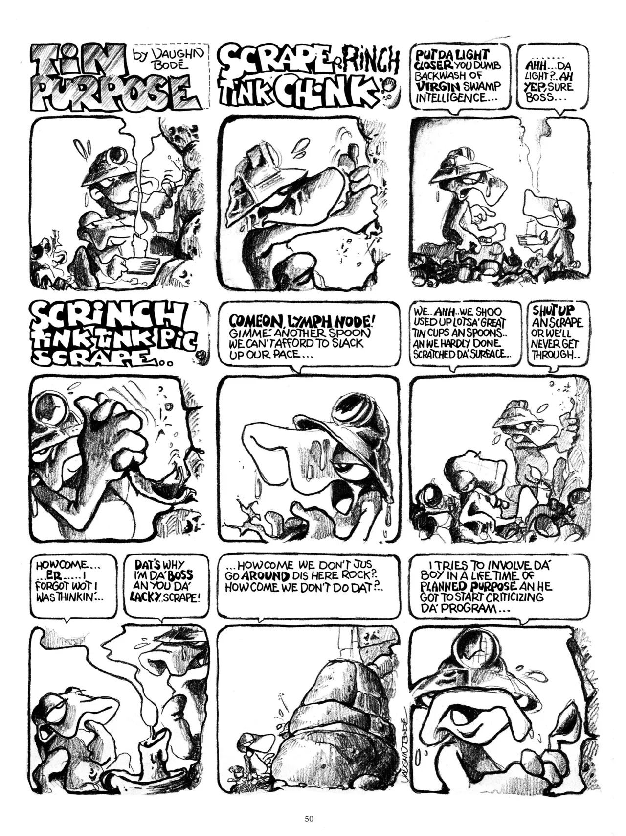 [Vaughn Bodé] Vaughn Bode’s Complete Deadbone Erotica - Page 50