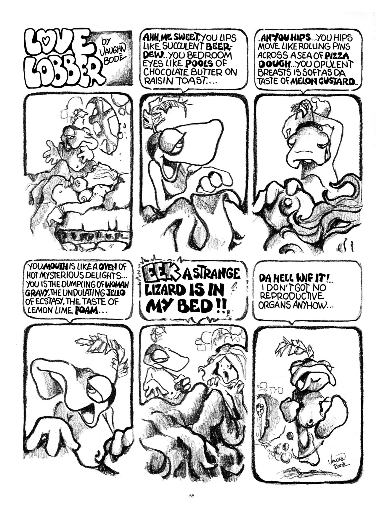 [Vaughn Bodé] Vaughn Bode’s Complete Deadbone Erotica - Page 55