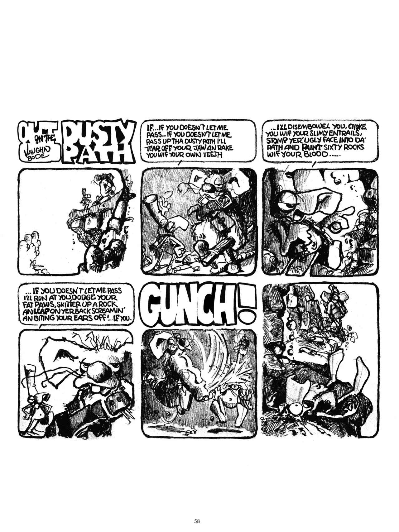 [Vaughn Bodé] Vaughn Bode’s Complete Deadbone Erotica - Page 58