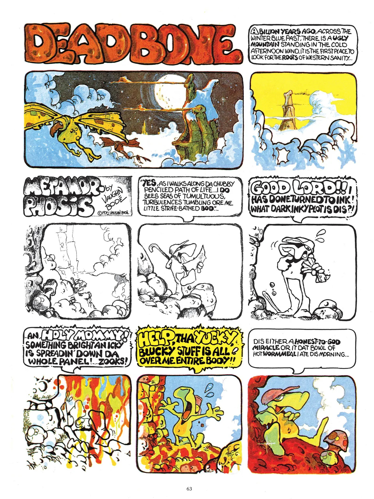 [Vaughn Bodé] Vaughn Bode’s Complete Deadbone Erotica - Page 63