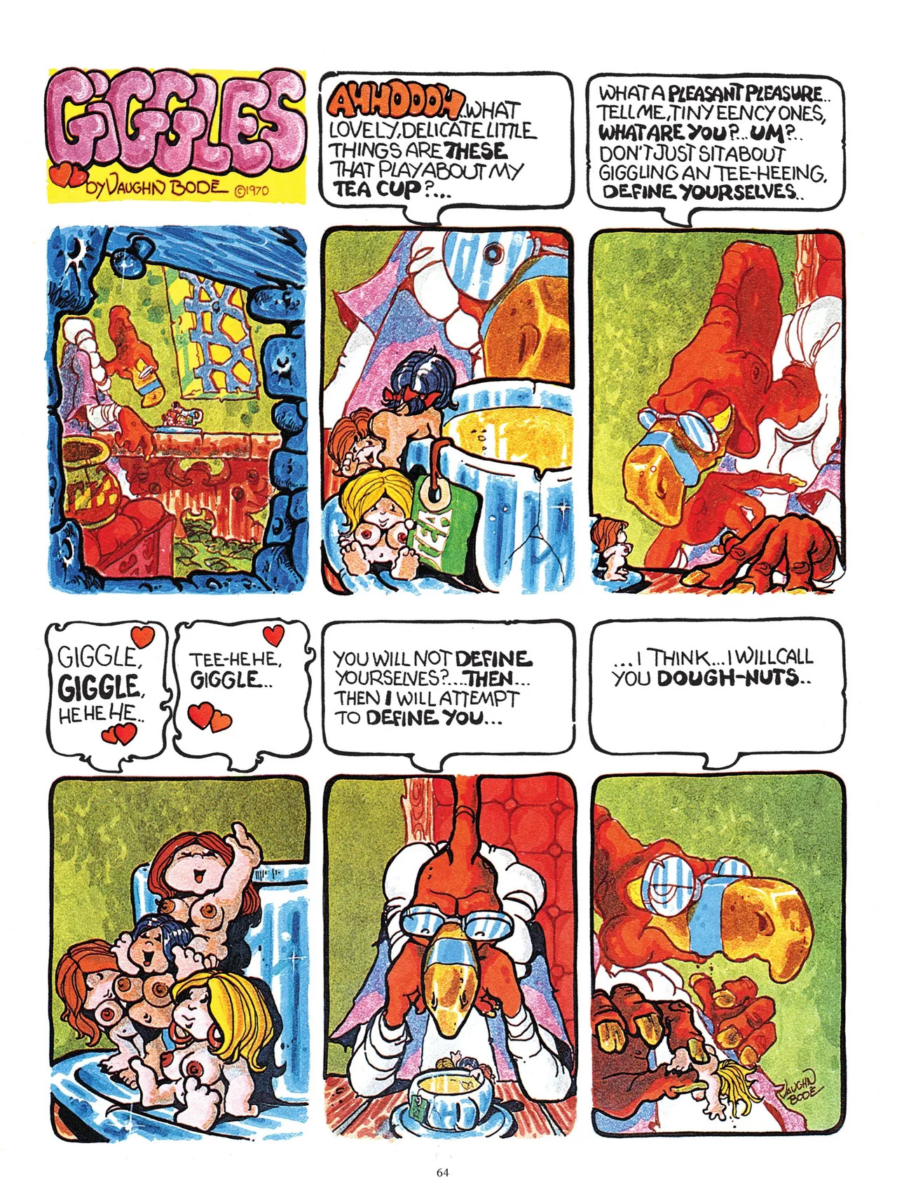 [Vaughn Bodé] Vaughn Bode’s Complete Deadbone Erotica - Page 64