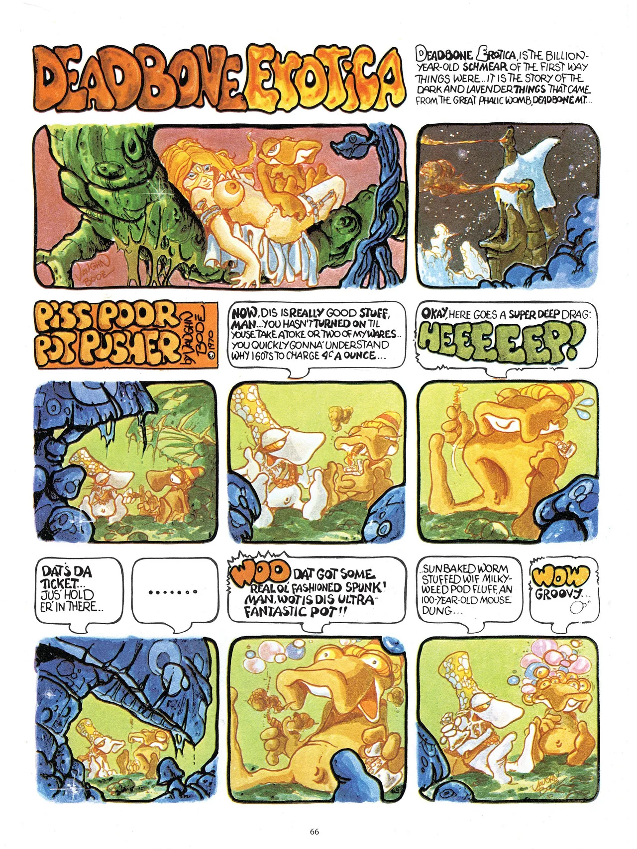 [Vaughn Bodé] Vaughn Bode’s Complete Deadbone Erotica - Page 66