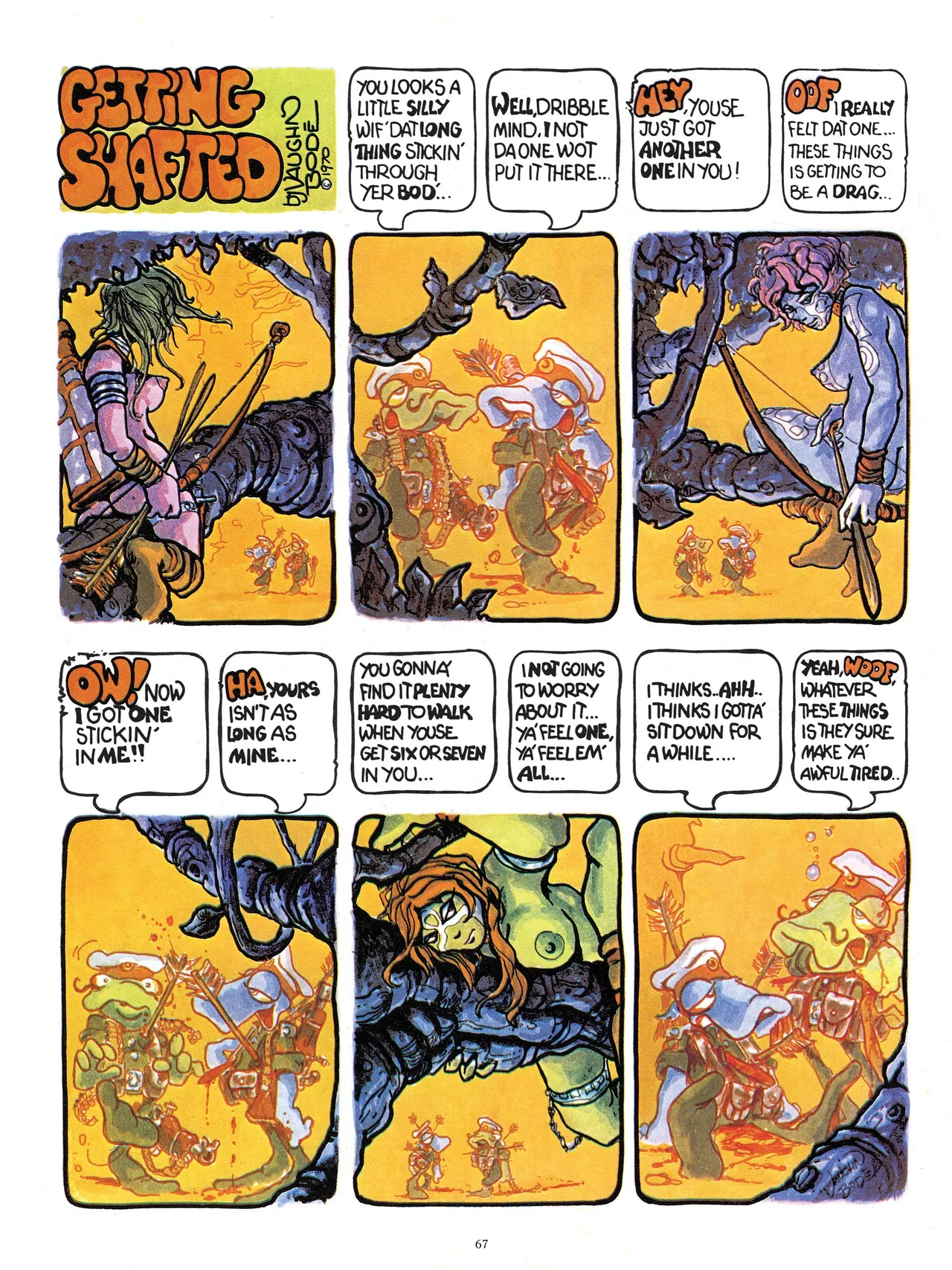 [Vaughn Bodé] Vaughn Bode’s Complete Deadbone Erotica - Page 67