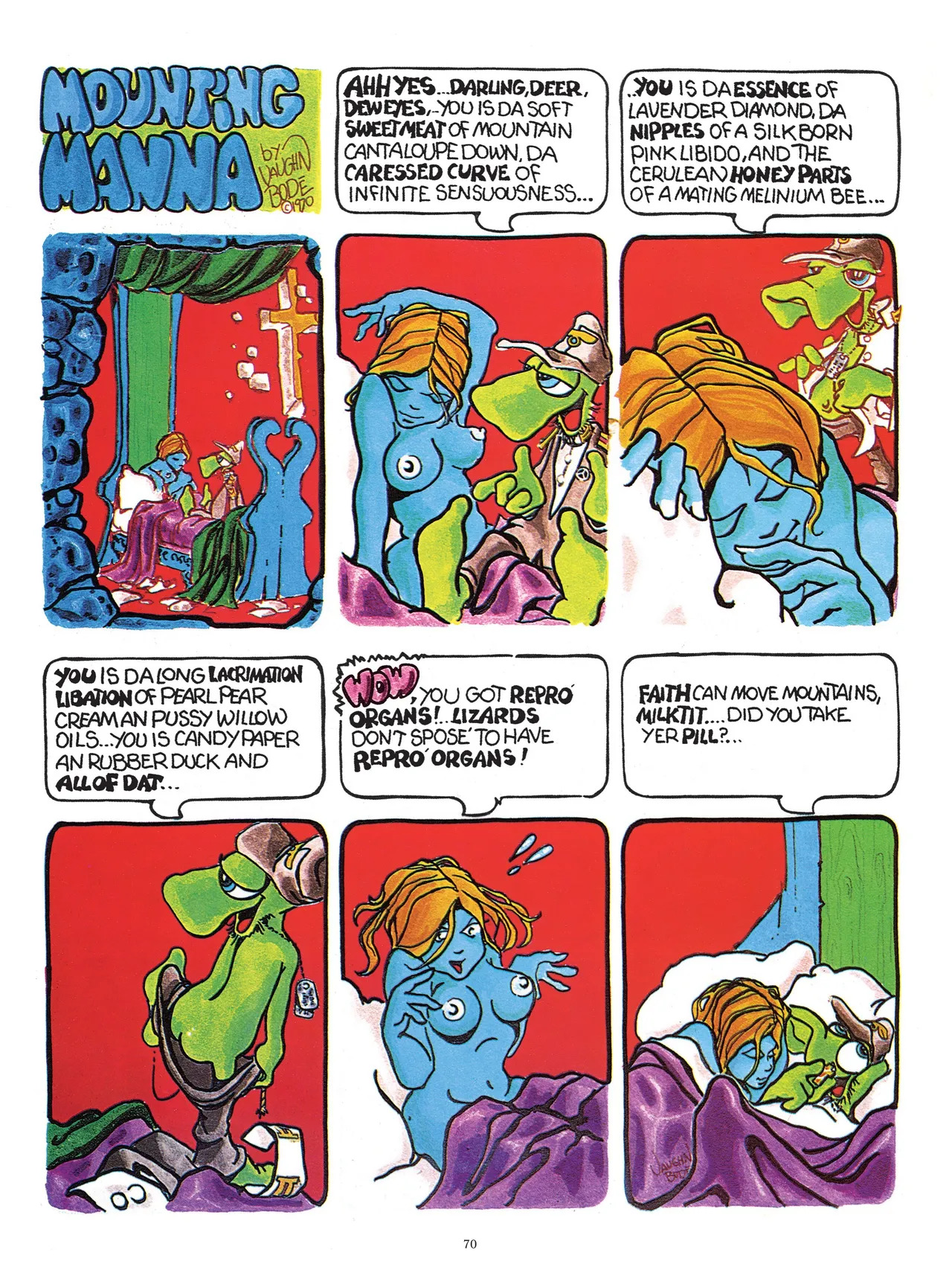 [Vaughn Bodé] Vaughn Bode’s Complete Deadbone Erotica - Page 70