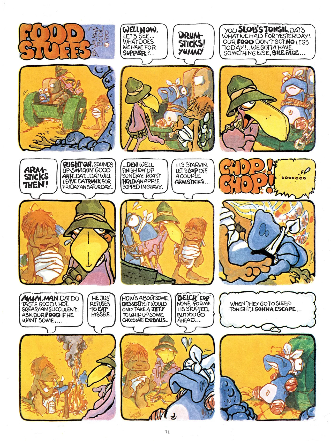 [Vaughn Bodé] Vaughn Bode’s Complete Deadbone Erotica - Page 71