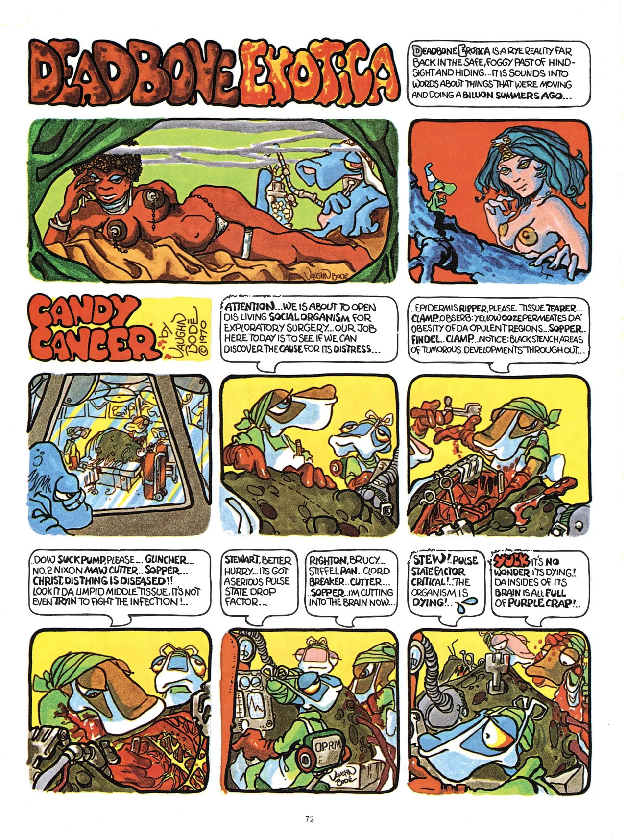 [Vaughn Bodé] Vaughn Bode’s Complete Deadbone Erotica - Page 72