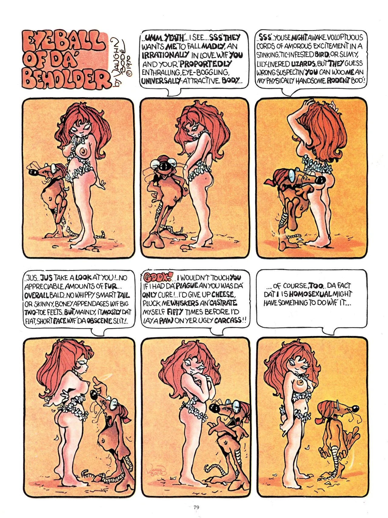 [Vaughn Bodé] Vaughn Bode’s Complete Deadbone Erotica - Page 79
