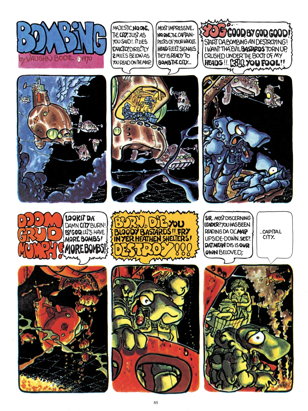 [Vaughn Bodé] Vaughn Bode’s Complete Deadbone Erotica - Page 85