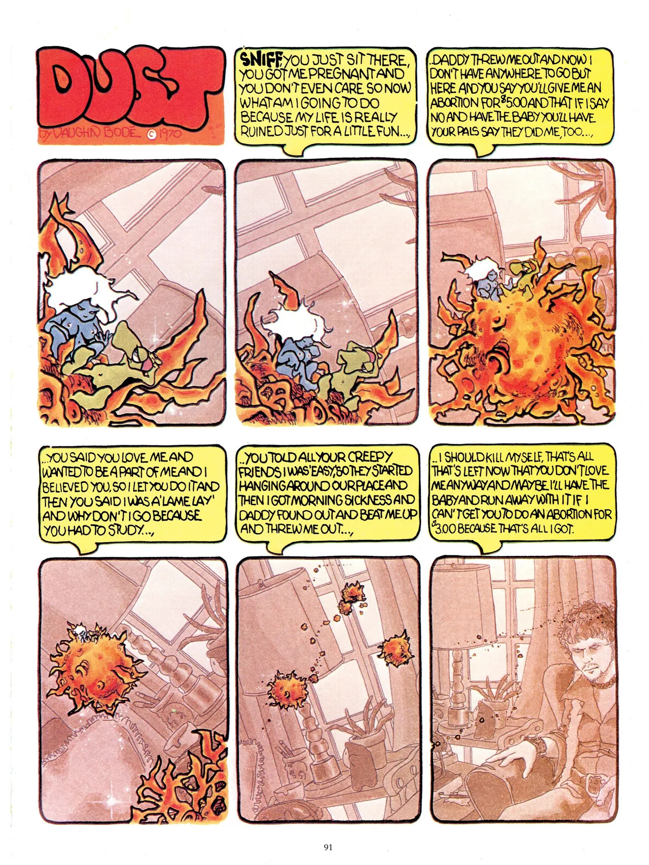 [Vaughn Bodé] Vaughn Bode’s Complete Deadbone Erotica - Page 91