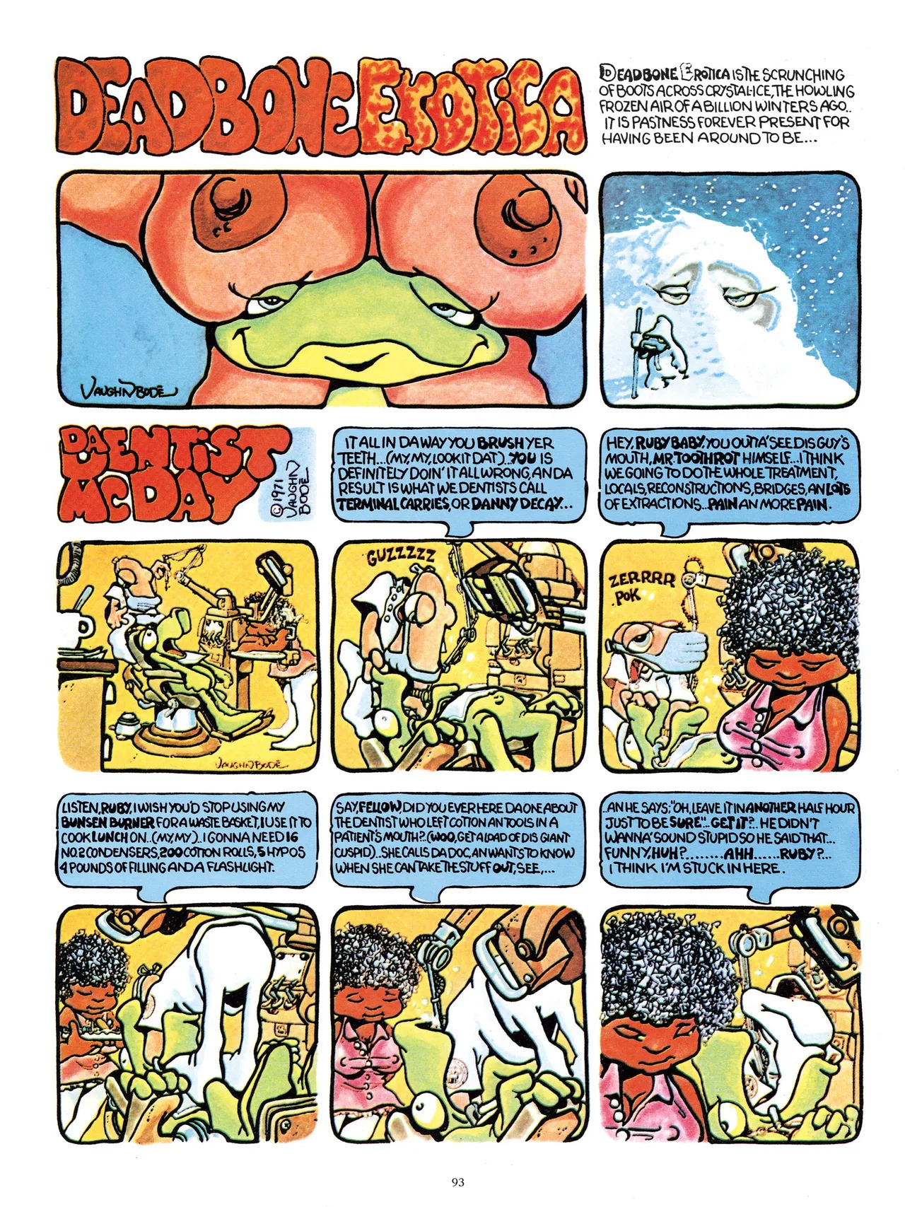 [Vaughn Bodé] Vaughn Bode’s Complete Deadbone Erotica - Page 93