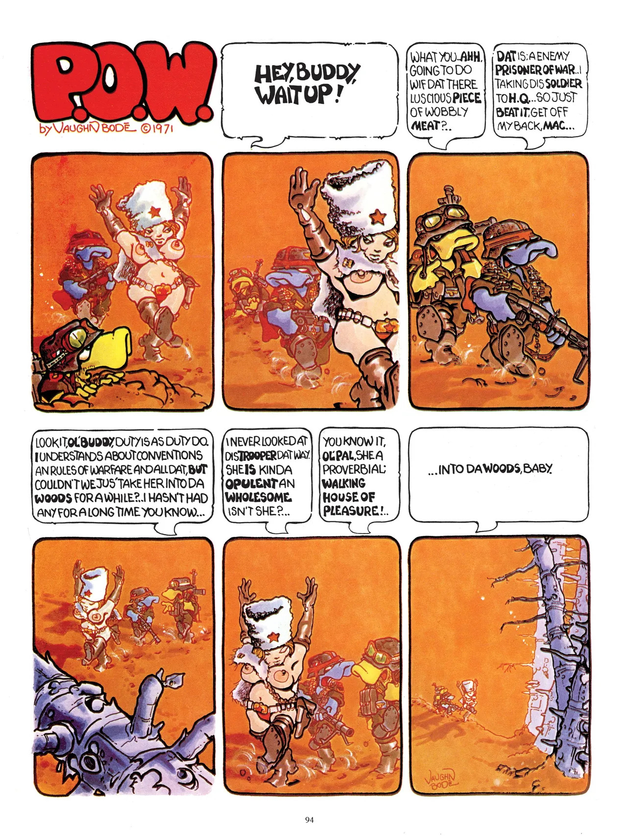 [Vaughn Bodé] Vaughn Bode’s Complete Deadbone Erotica - Page 94