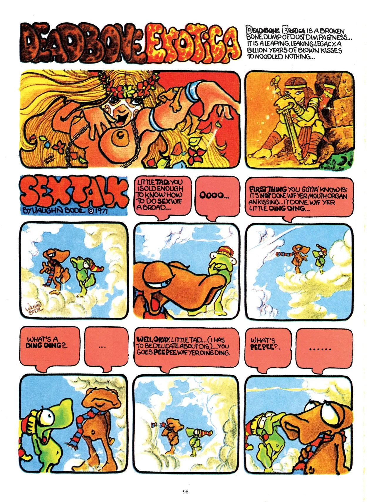 [Vaughn Bodé] Vaughn Bode’s Complete Deadbone Erotica - Page 96
