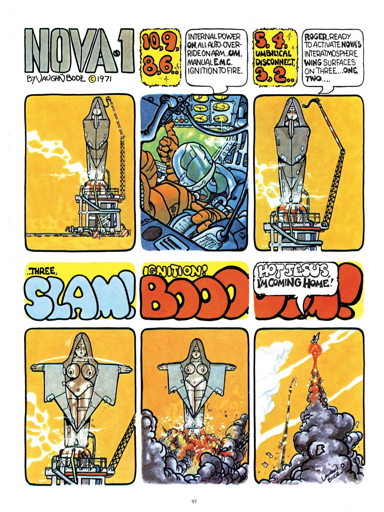 [Vaughn Bodé] Vaughn Bode’s Complete Deadbone Erotica - Page 97