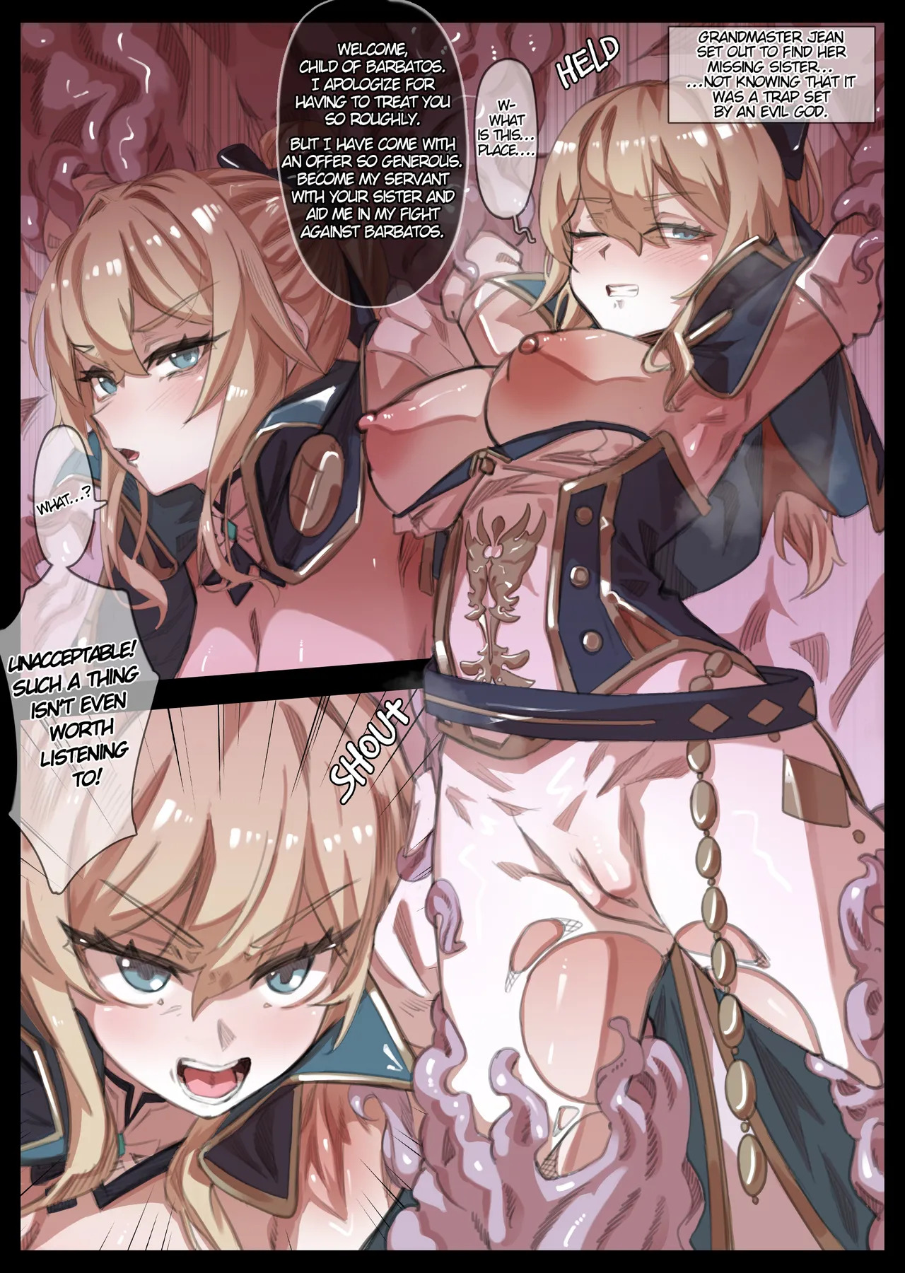 [Miwerjooggetser] Ochiru Onna Kishi Jean (Genshin Impact) - Page 11