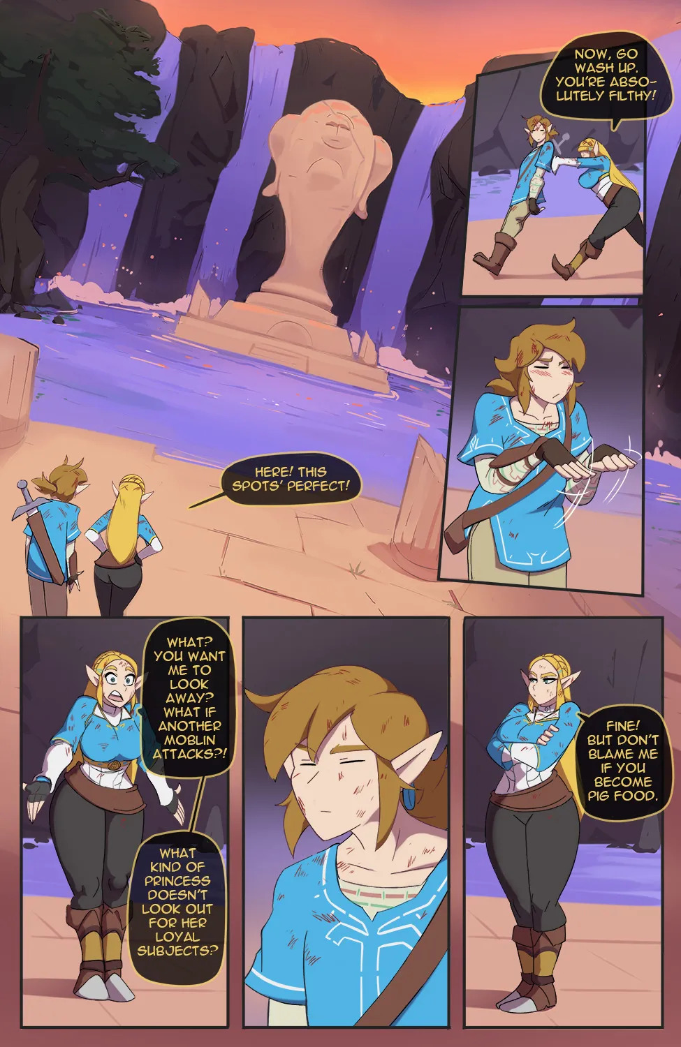 [Schpicy] Royally Boned (The Legend of Zelda) [Short/Long Hair] [No WM] [Complete] - Page 28