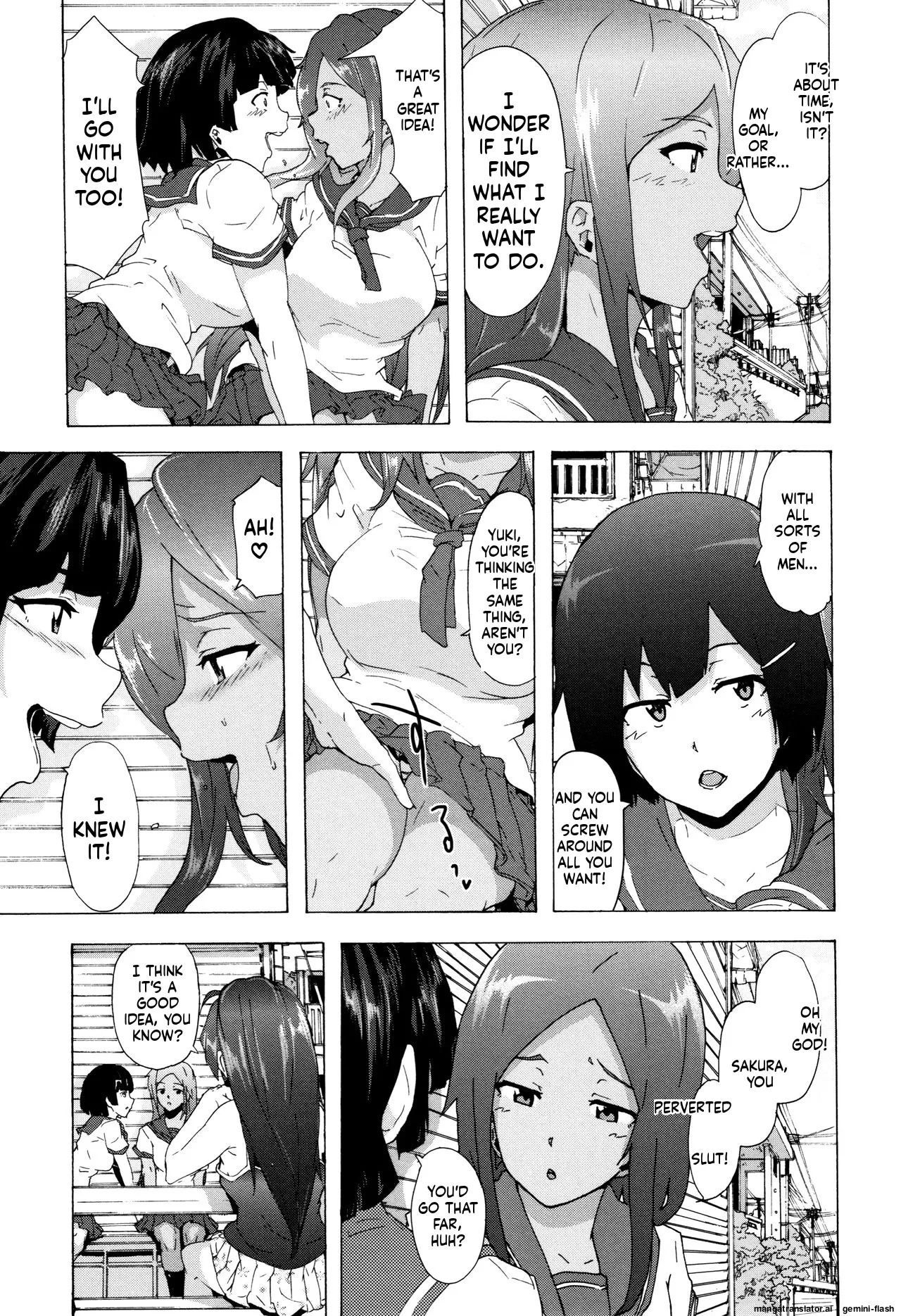 [Kizuki Rei] Bitches Journey [English] [MTL] - Page 28