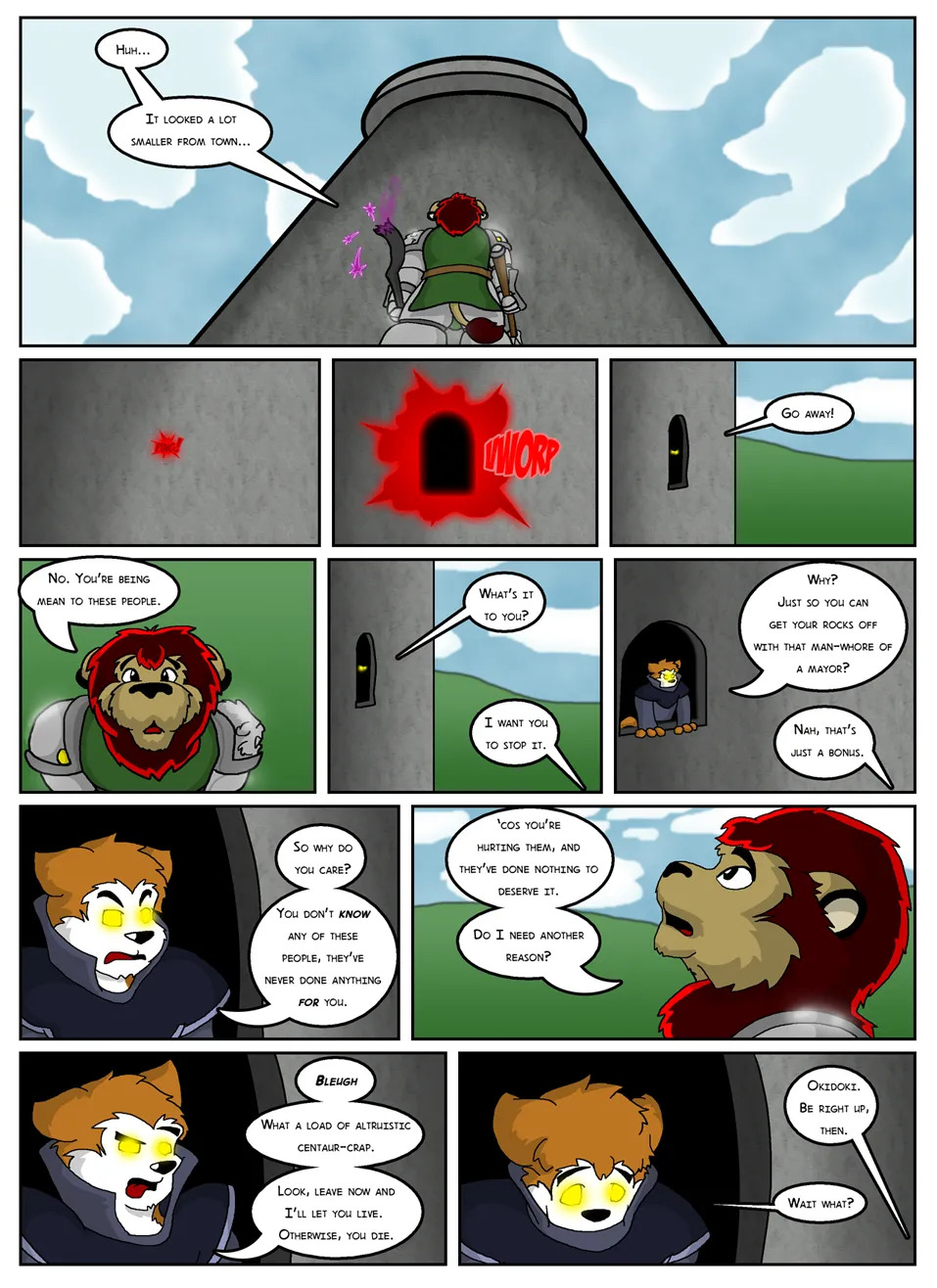 [Reyn Goldfur] Caves and Critters: Chapter 1 - Page 13