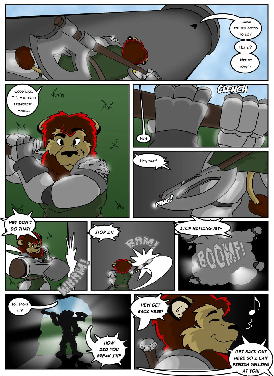 [Reyn Goldfur] Caves and Critters: Chapter 1 - Page 14