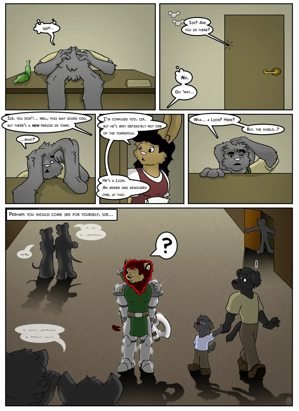 [Reyn Goldfur] Caves and Critters: Chapter 1 - Page 9