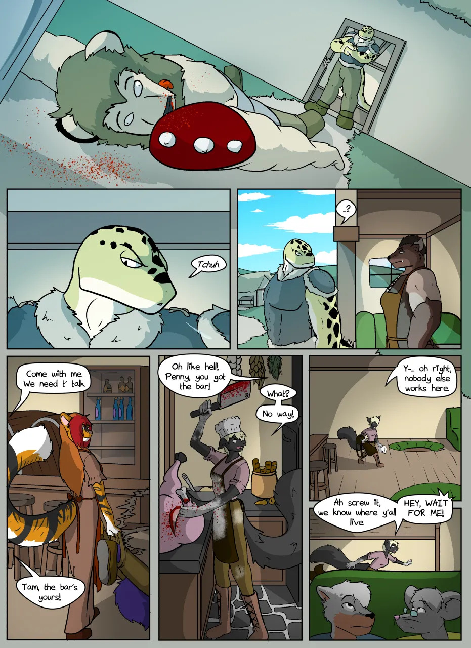 [Reyn Goldfur] Caves and Critters: Chapter 7 - Page 12