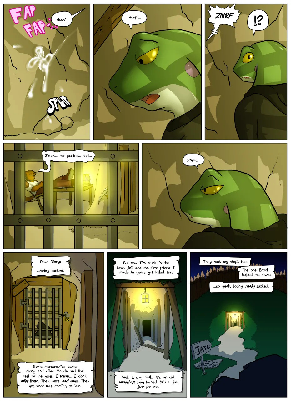 [Reyn Goldfur] Caves and Critters: Chapter 8 - Page 38