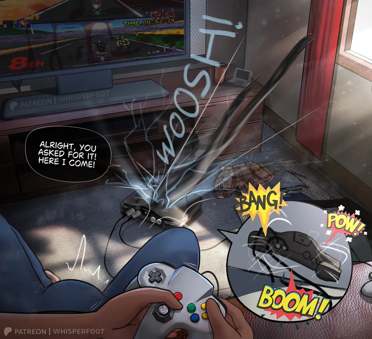Whisperfoot - SAMI's Console Booty 🐺🎮😤 2025 - Page 18