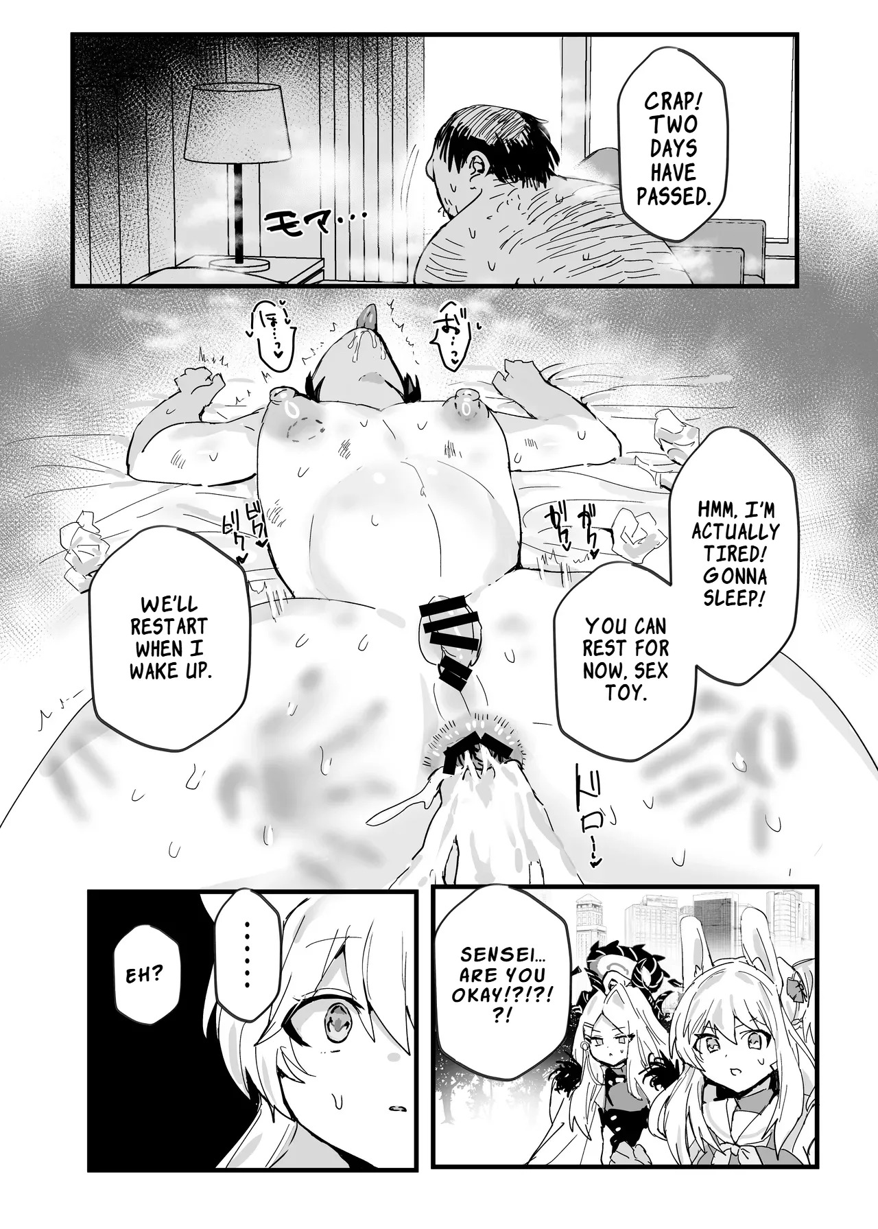 [Utsubokki] Anime Sensei Mesu Ochi Hon (Blue Archive) | Anime Sensei: Book of Female Corruption [English] [LKK•Scans] [Digital] - Page 31