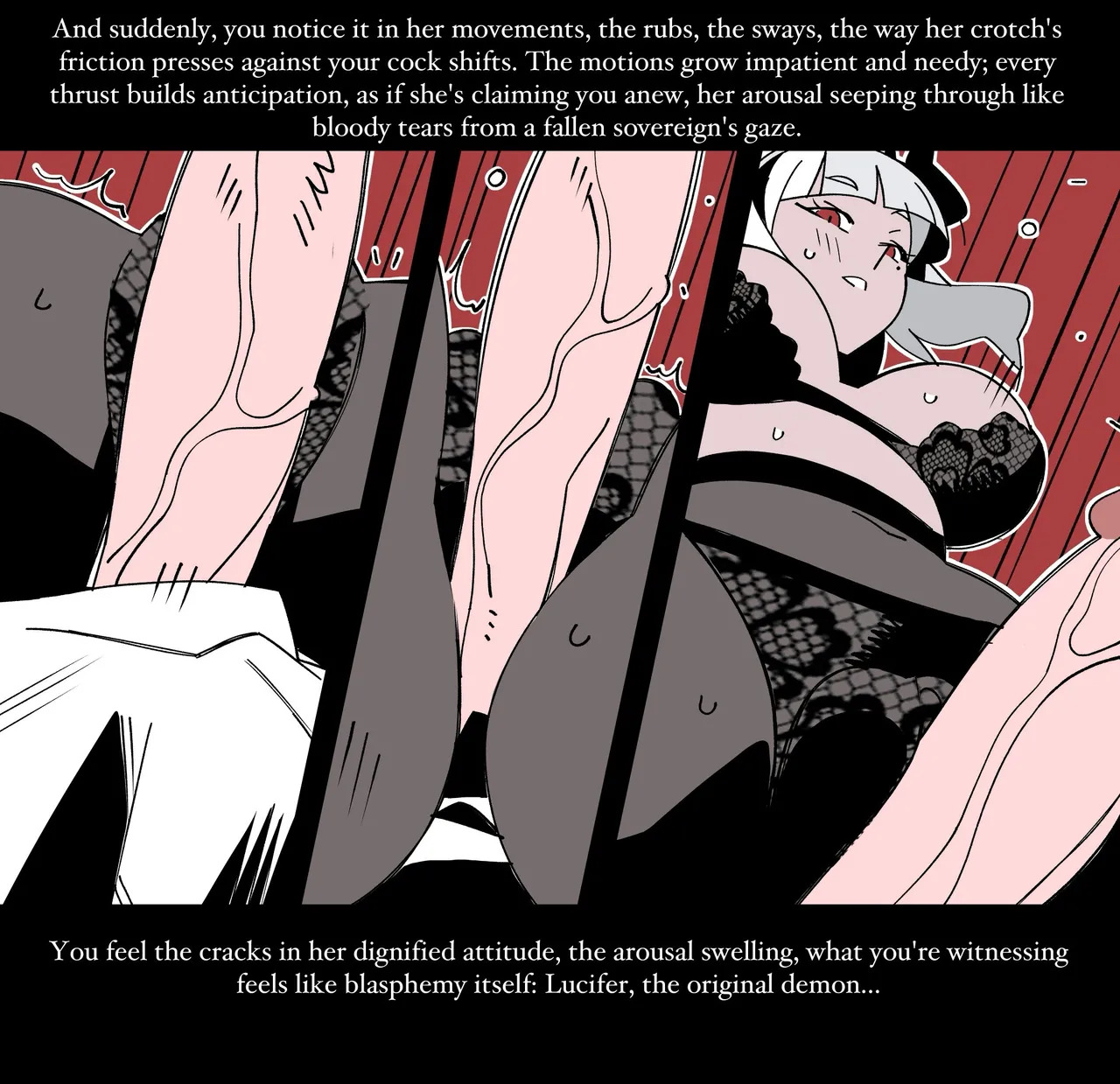 Helltaker Fanart Madness (by Nisegoworks) Lucifer chapter colorized - Page 19