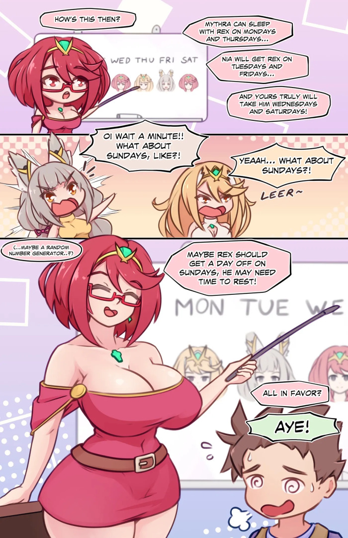 [aikuxa] Xenoblade Mini-Comic