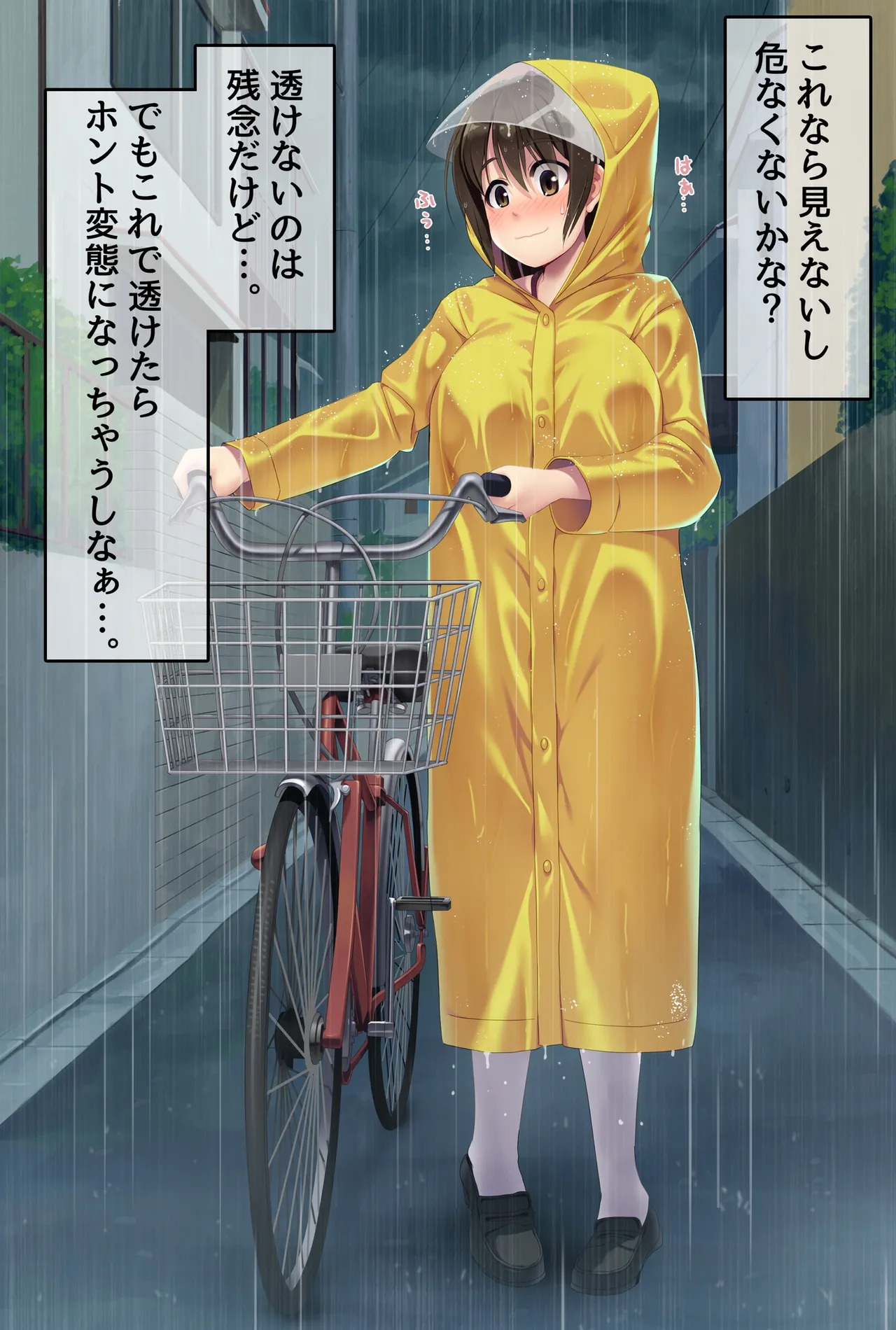 [U Donko] Transparent raincoat exposure - Page 35