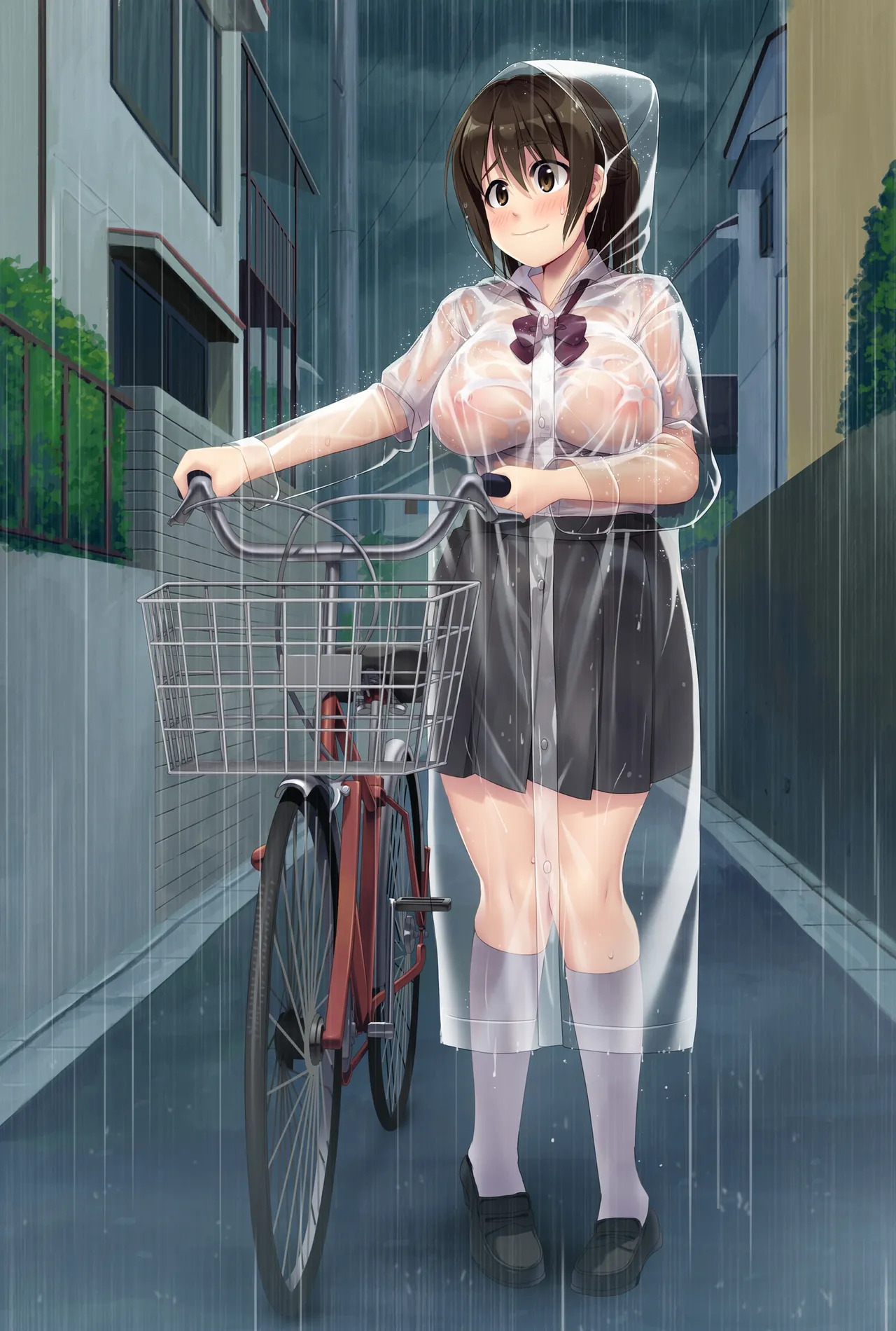 [U Donko] Transparent raincoat exposure - Page 80