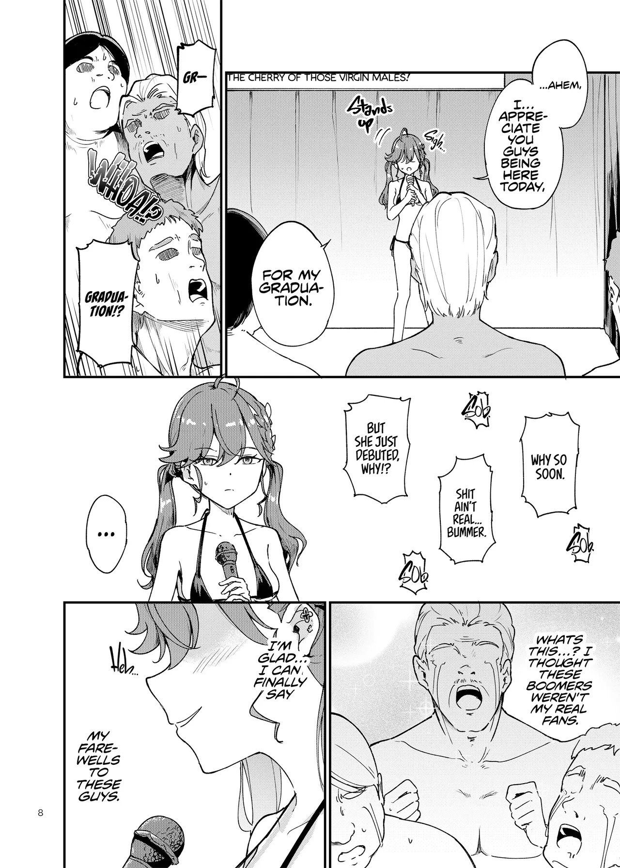 [Yakitate Jamaica (Shuiro)] Rinha-chan Ima made Idol Arigatou-sai | Thank You For Being Our Idol Until Now Rinha-Chan! A Graduation Event (Gakuen IDOLM@STER) [English] [TheWhiteLine] [Digital] - Page 7