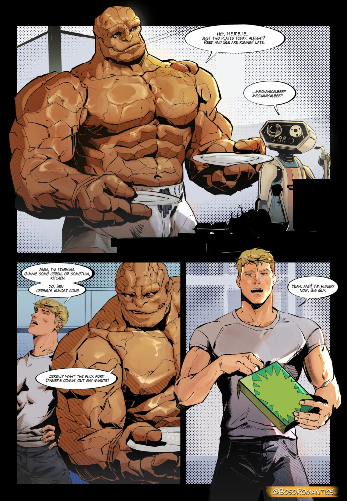 [BosoRomantics] Thing x Human Torch