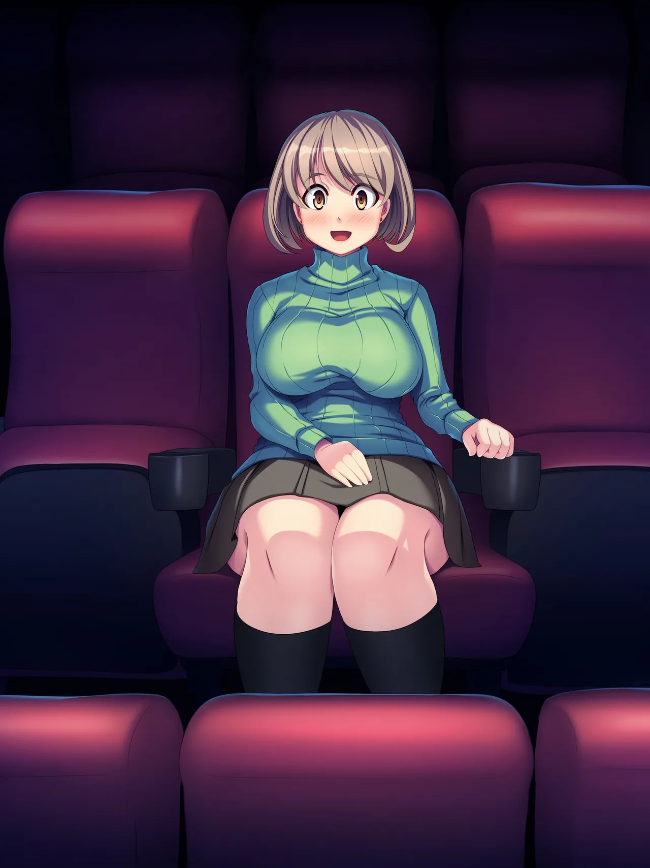 [U Donko] A manga about masturbating in a movie theater after exposing oneself part 1 - Page 103