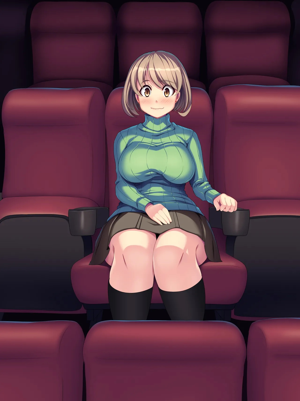[U Donko] A manga about masturbating in a movie theater after exposing oneself part 1 - Page 22
