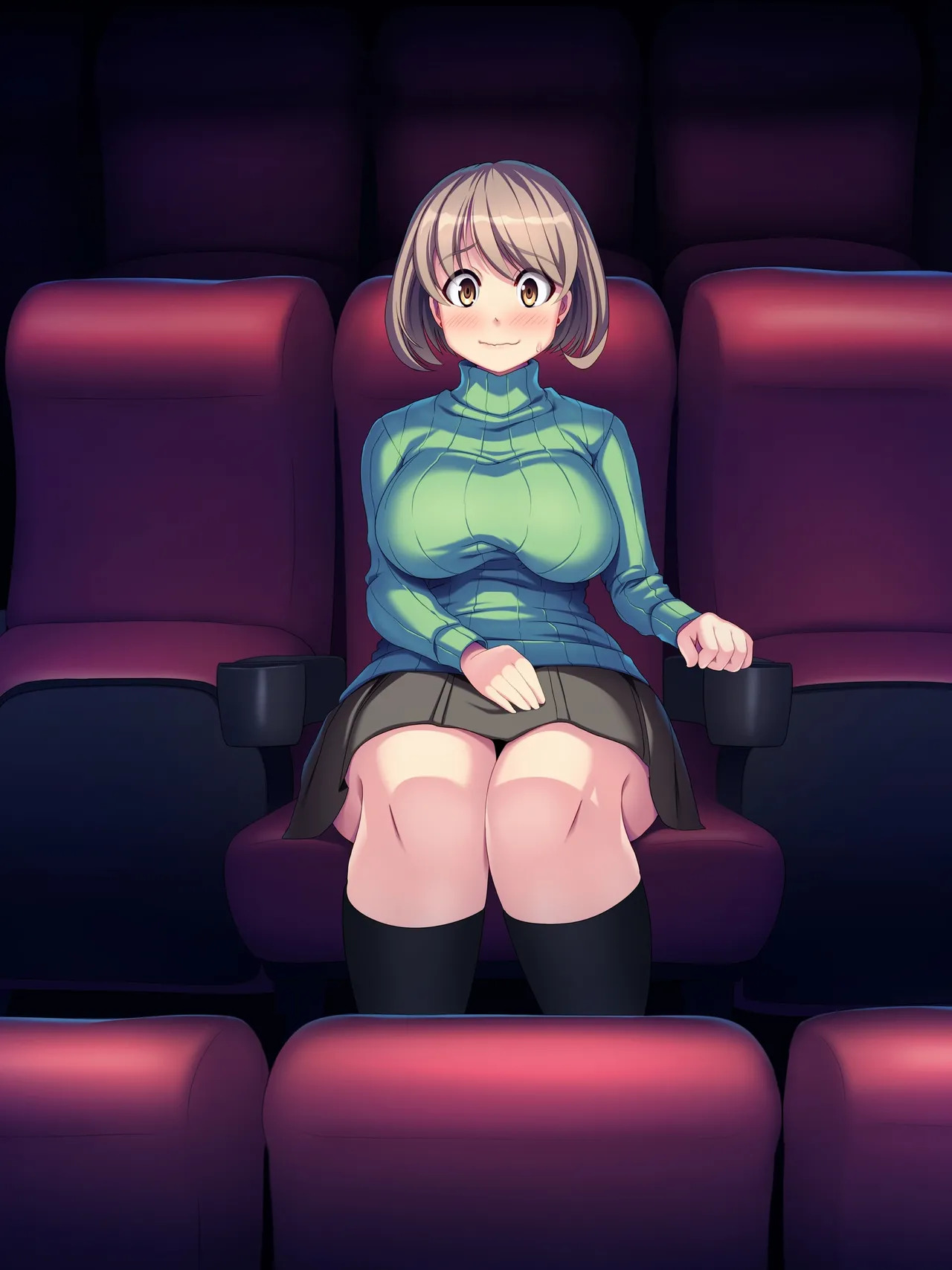 [U Donko] A manga about masturbating in a movie theater after exposing oneself part 1 - Page 24