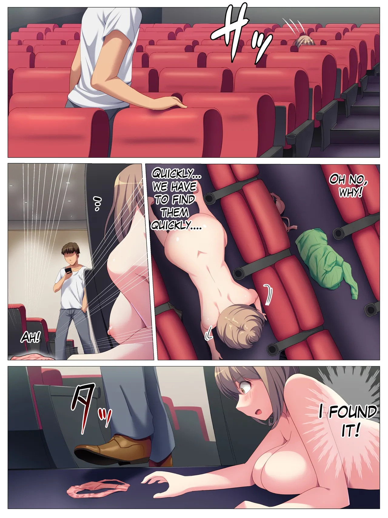 [U Donko] A manga about masturbating in a movie theater after exposing oneself part 2 - Page 26