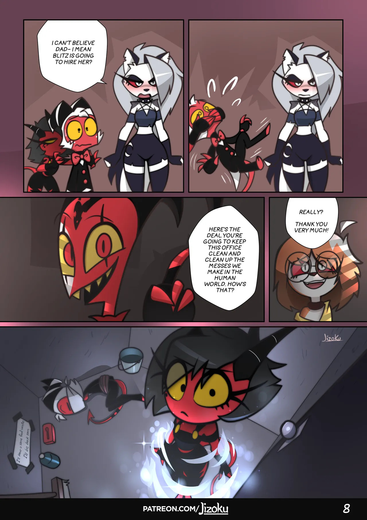 [Jizoku] A Night With Loona 2 - Page 9